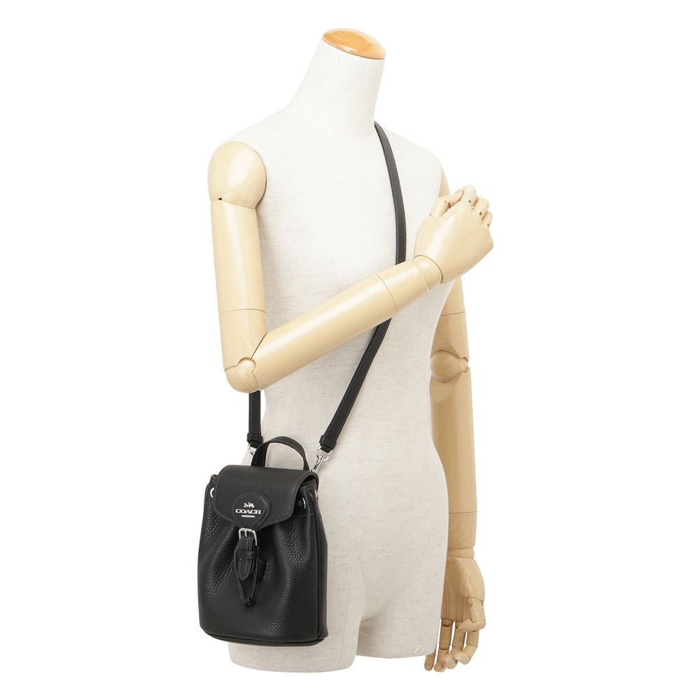 Coach Amelia Rucksack Black - Picture 7 of 9